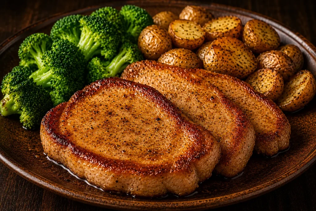 Cowboy Style Pork Chops