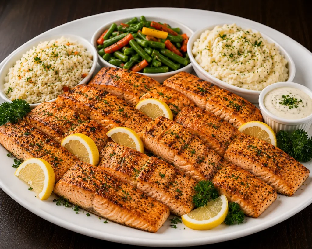Salmon Entree Platter