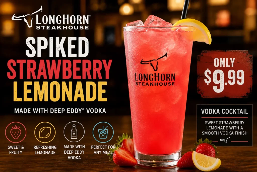 LongHorn Spiked Strawberry Lemonade