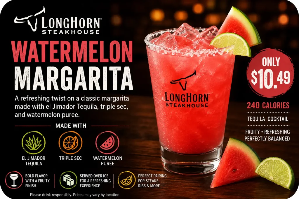 LongHorn Watermelon Margarita