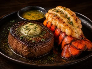 LongHorn Flo's Filet with Lobster Tail