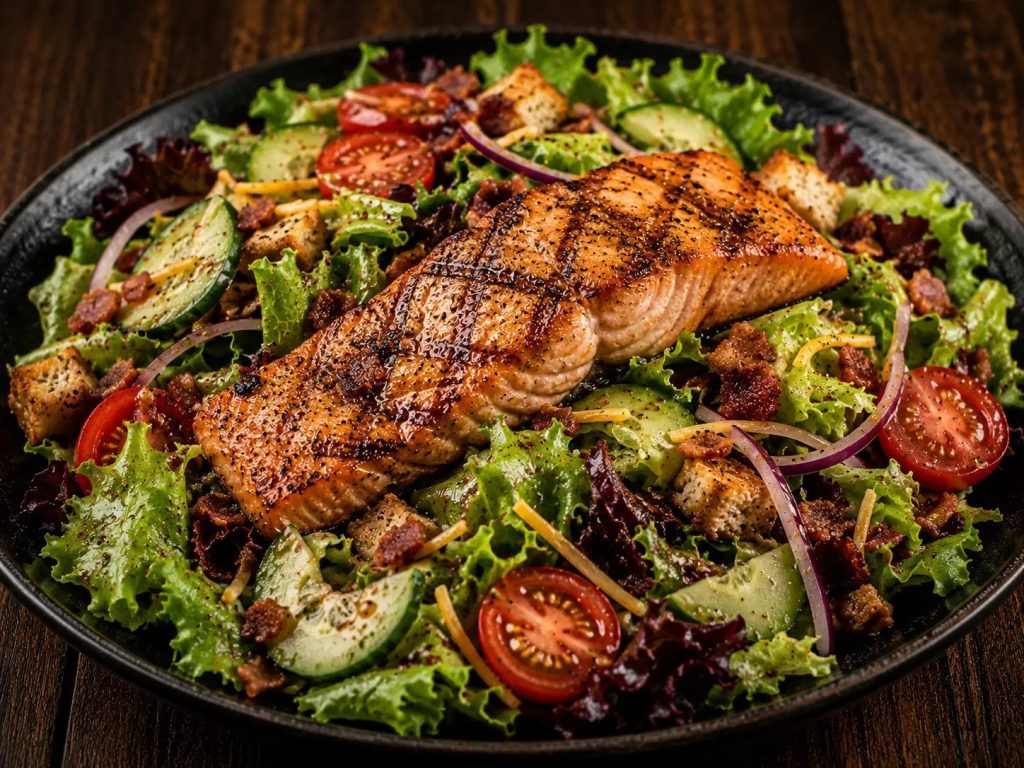LongHorn Salmon Salad
