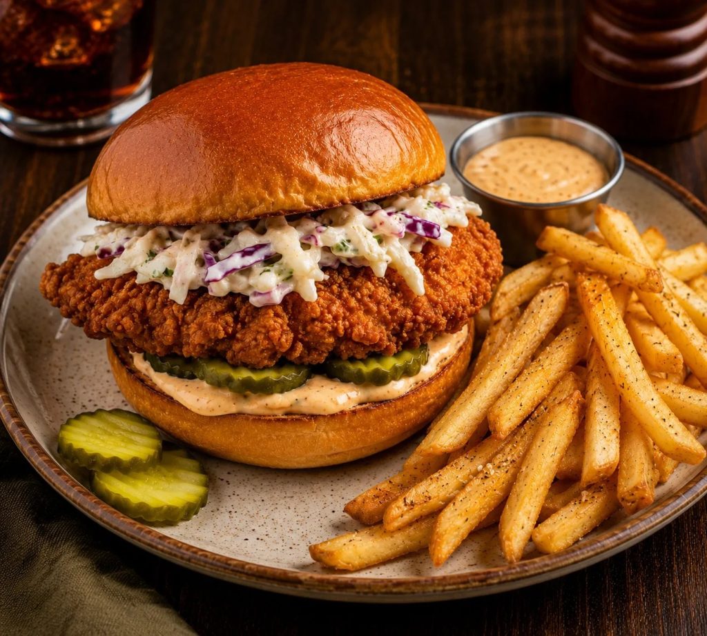 Crispy Buttermilk Chicken Sandwich