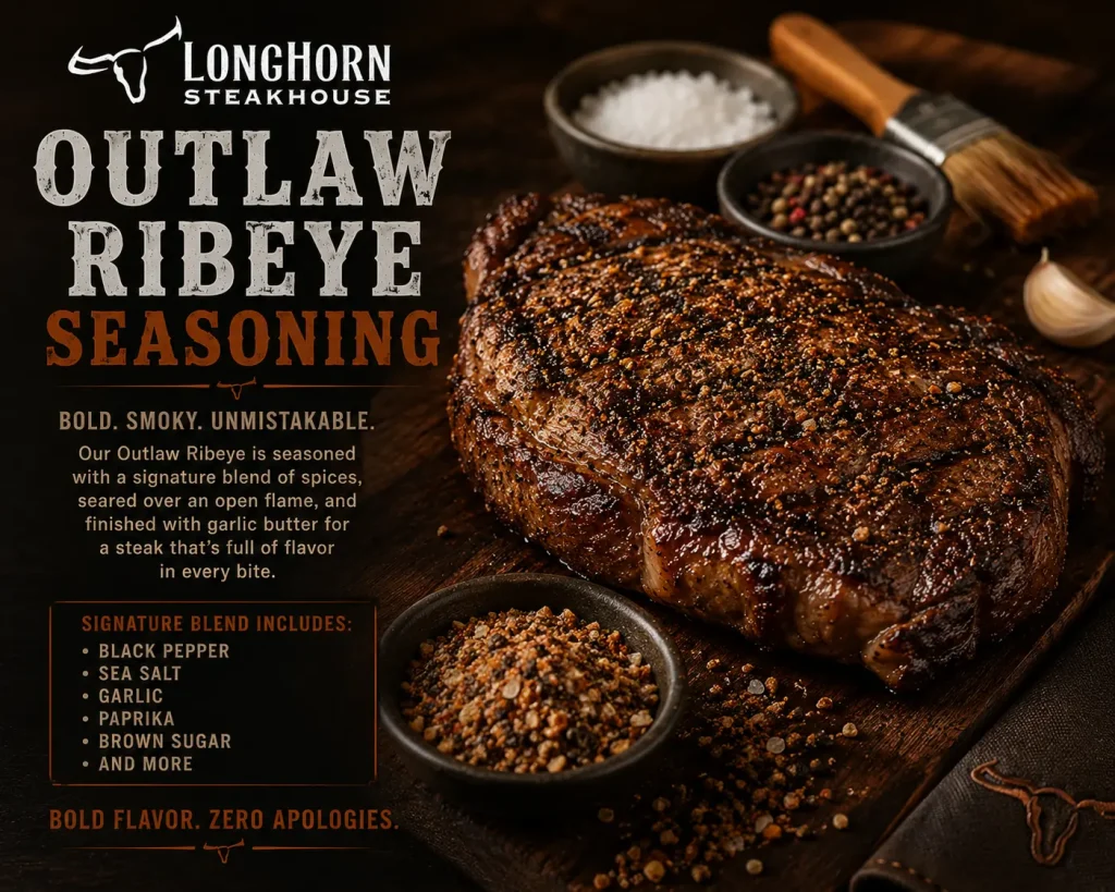 LongHorn Outlaw Ribeye Seasoning