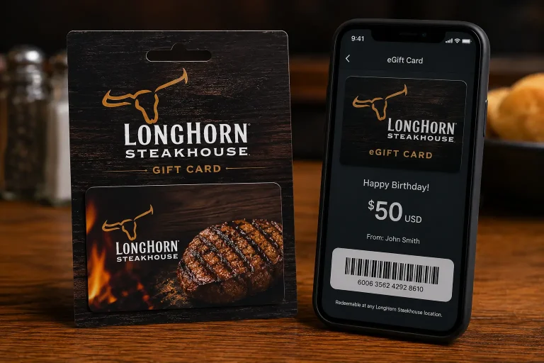 LongHorn Gift Card Balance